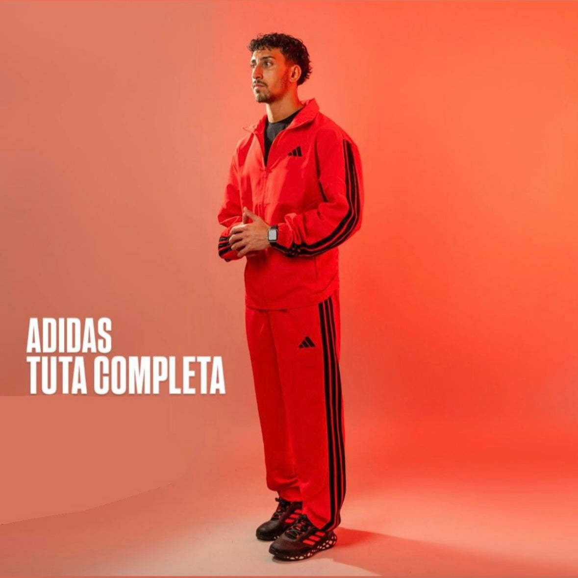 Adidas Tuta 3 Stripe unisex