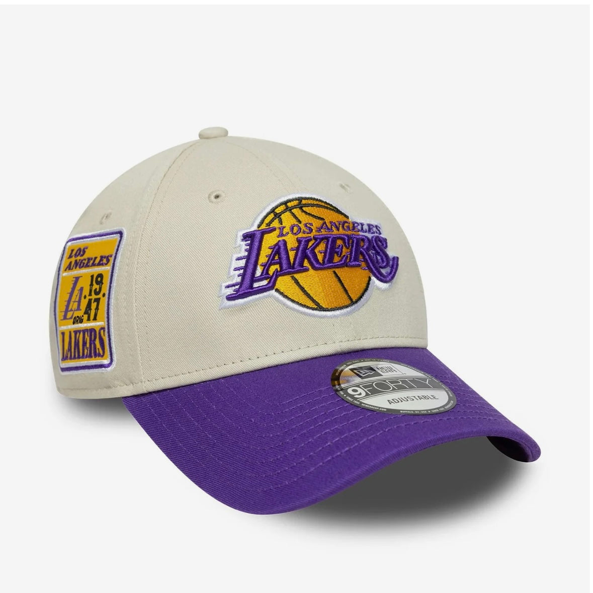 New Era 9FORTY LA Lakers NBA Contrast Patch