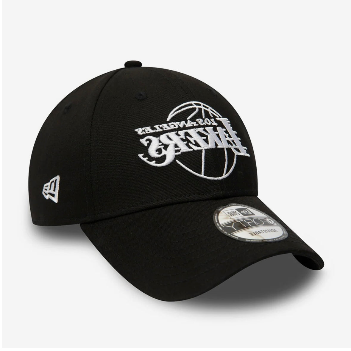 New Era 9FORTY Regolabile LA Lakers Essential Outline Nero
