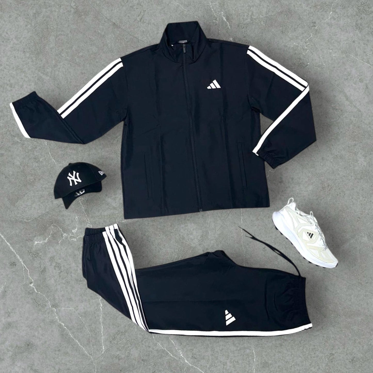 Adidas Tuta 3 Stripe unisex