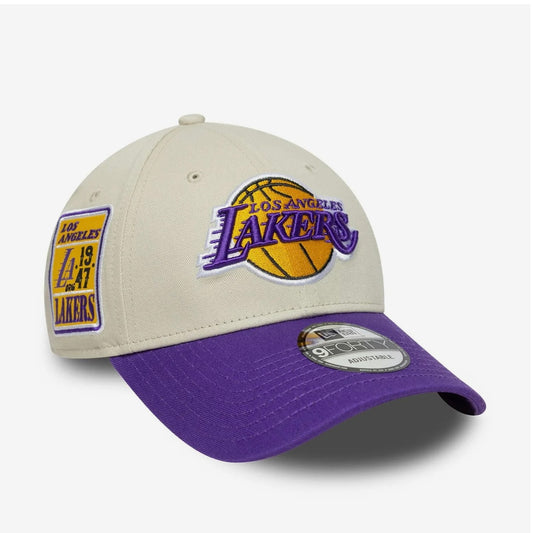 New Era 9FORTY LA Lakers NBA Contrast Patch