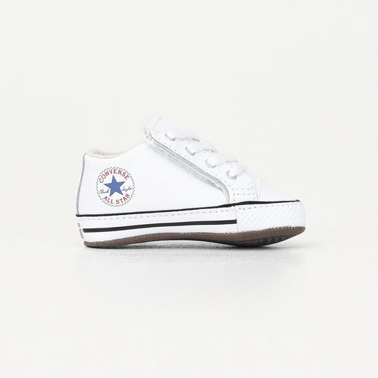 Scarpe da culla Chuck Taylor All Star Cribster bianche da neonato