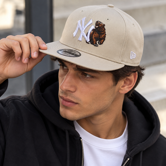 New Era Cappellino con visiera dritta New York